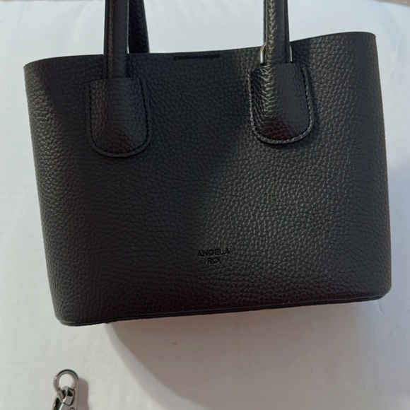 SOLD 🚫 Angela Roi Cher Micro Tote- Black - Picture 3 of 6
